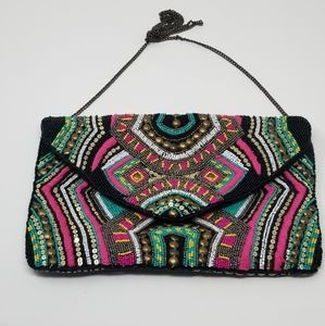 Beaded Crossbody Bag